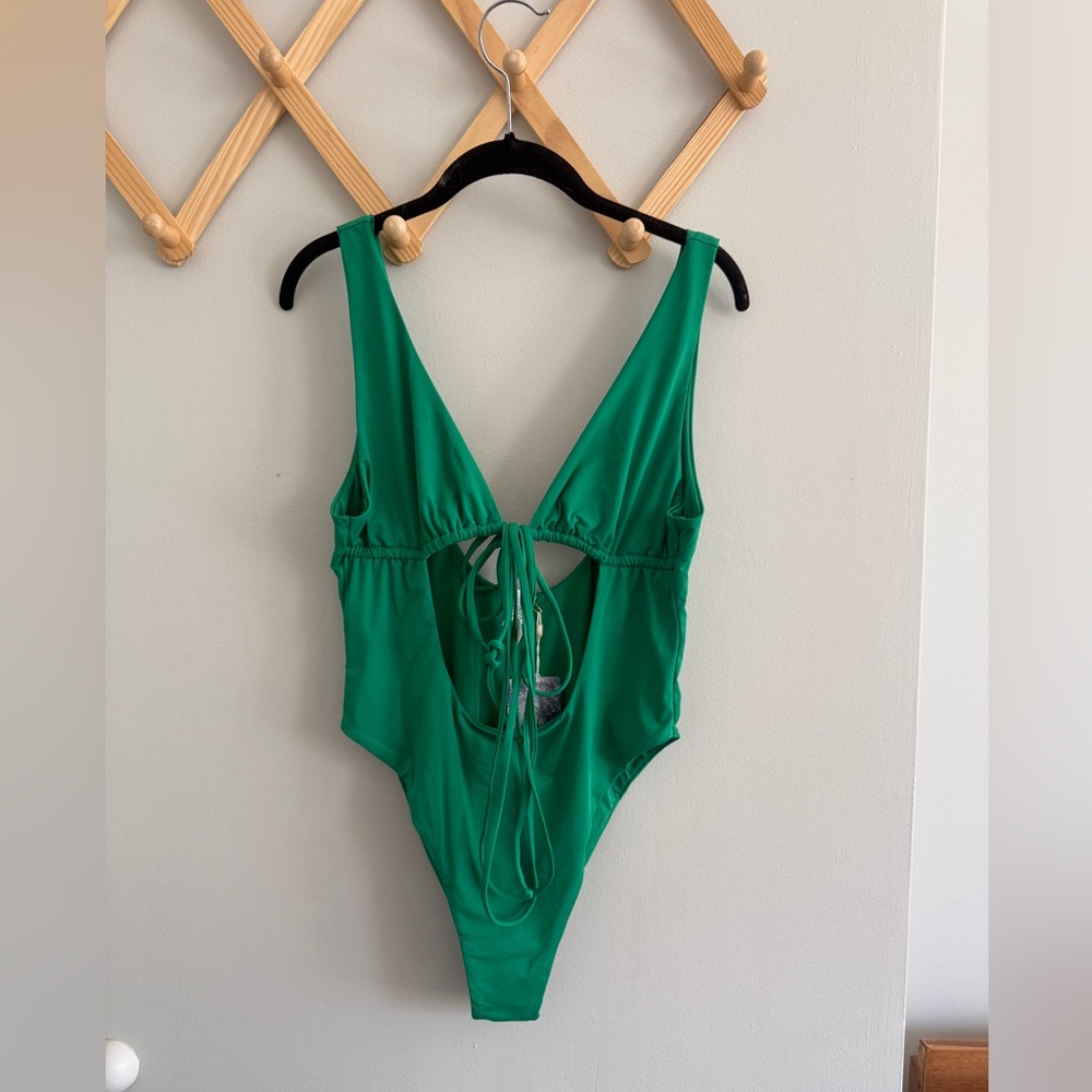 Toluca Swim Nicola Midi One Piece Bathing Suit Green